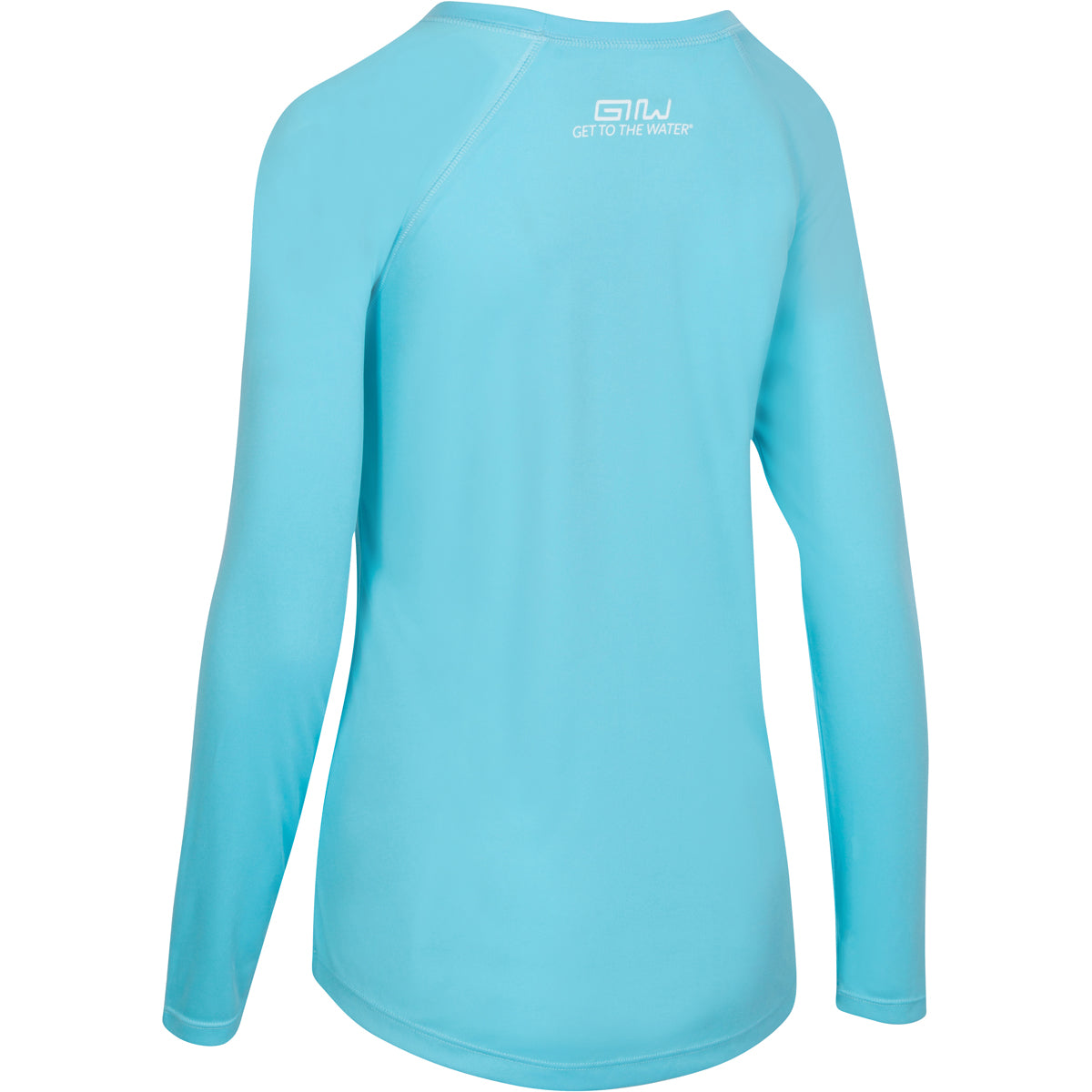 UPF 50 Women's Tahiti Blue, rear